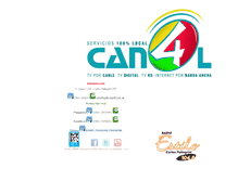 Tablet Screenshot of canal4digital.com.ar